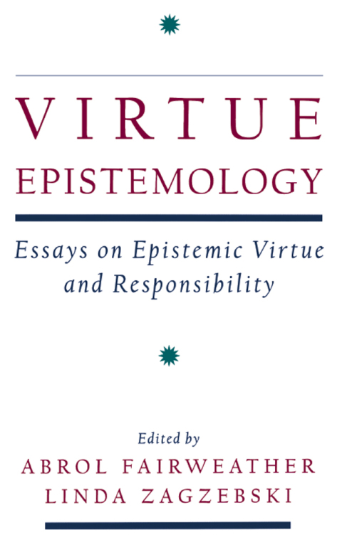 Cover image for book Virtue Epistemology