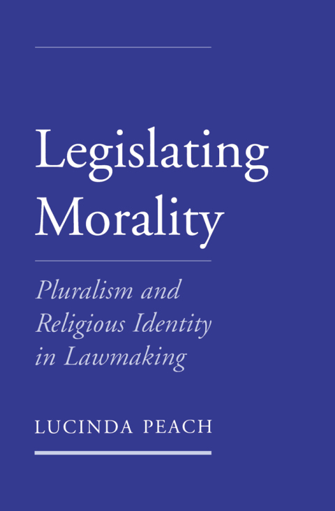 Cover image for book Legislating Morality