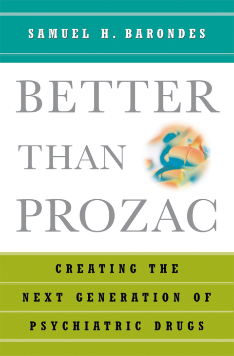Cover image for book Better than Prozac
