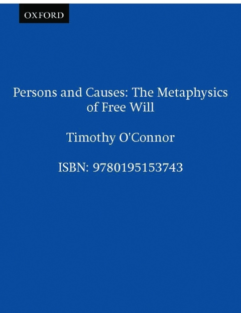 Cover image for book Persons and Causes