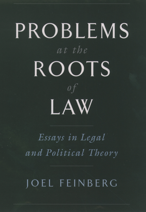 Cover image for book Problems at the Roots of Law