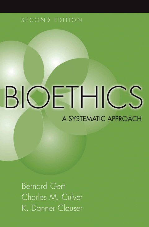 Cover image for book Bioethics
