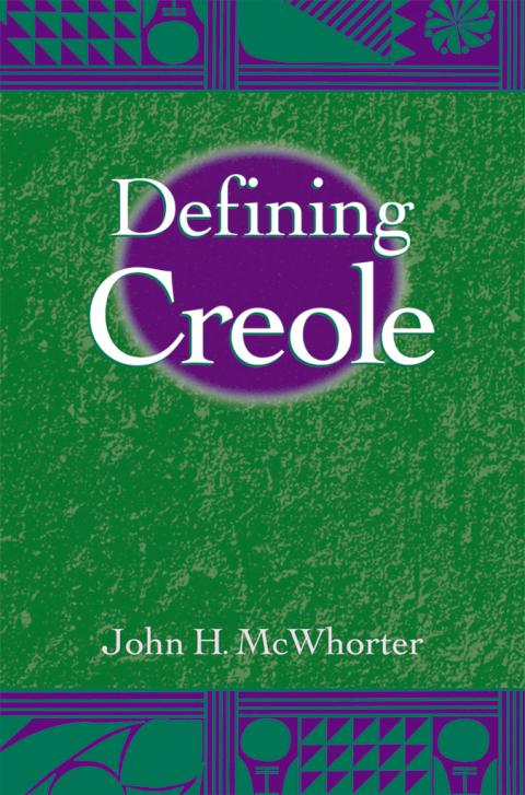 Cover image for book Defining Creole