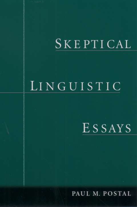 Cover image for book Skeptical Linguistic Essays