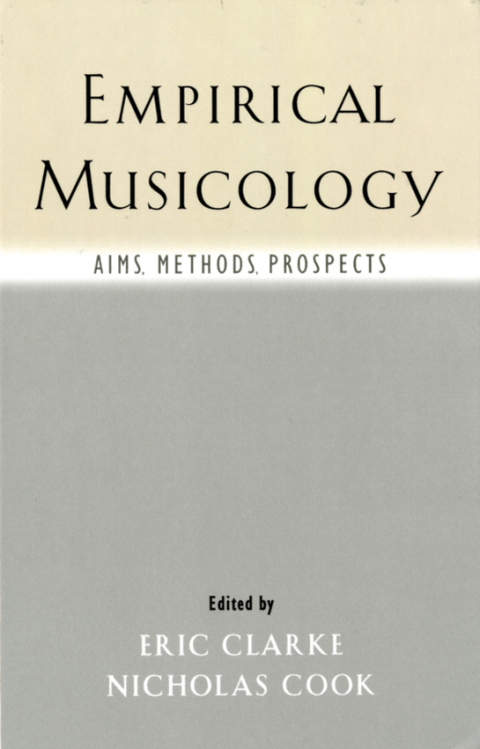 Cover image for book Empirical Musicology