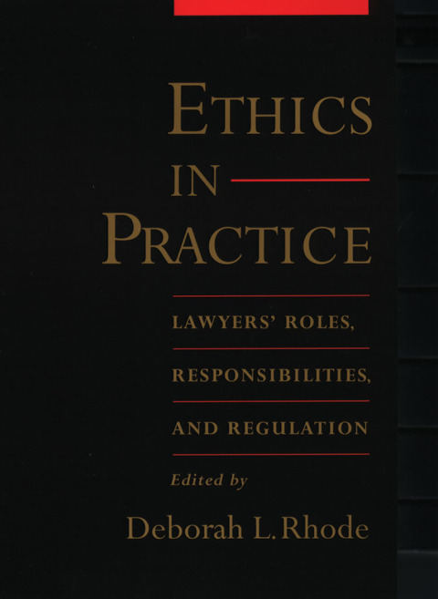 Cover image for book Ethics in Practice