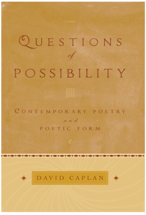 Cover image for book Questions of Possibility