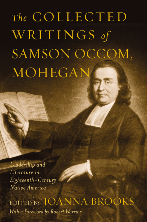 Cover image for book The Collected Writings of Samson Occom, Mohegan