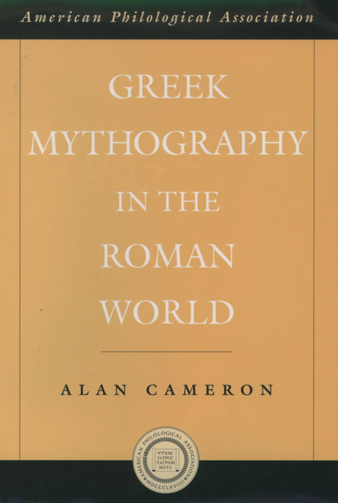 Cover image for book Greek Mythography in the Roman World