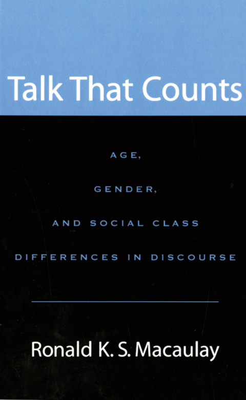 Cover image for book Talk that Counts