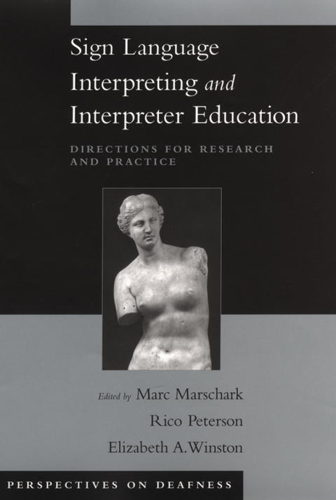 Cover image for book Sign Language Interpreting and Interpreter Education