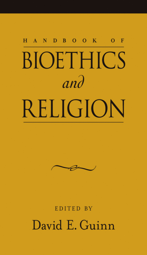 Cover image for book Handbook of Bioethics and Religion