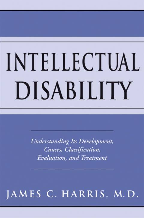 Cover image for book Intellectual Disability