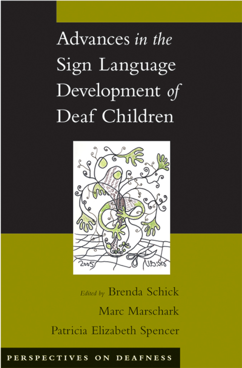 Cover image for book Advances in the Sign Language Development of Deaf Children