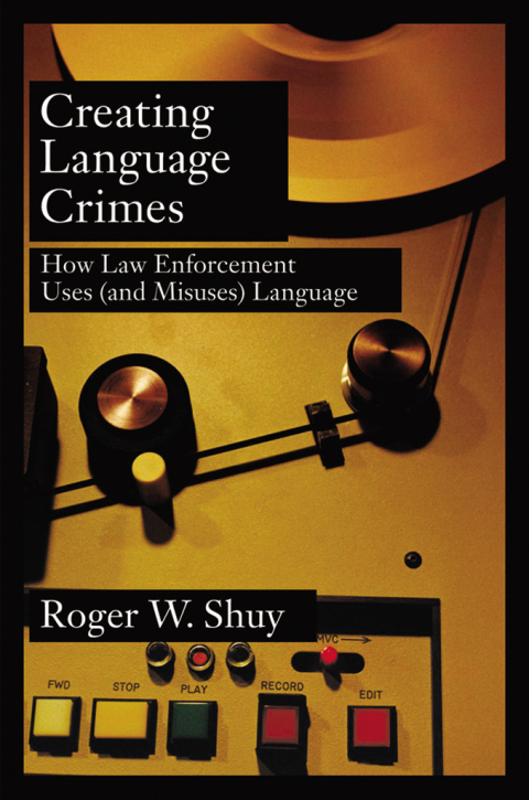 Cover image for book Creating Language Crimes
