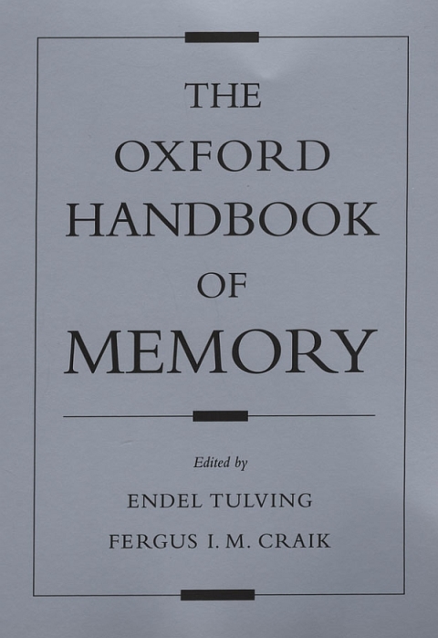 Cover image for book The Oxford Handbook of Memory