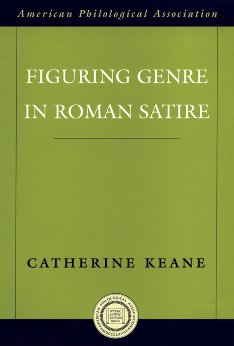 Cover image for book Figuring Genre in Roman Satire
