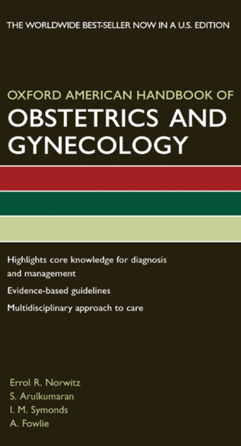 Cover image for book Oxford American Handbook of Obstetrics and Gynecology
