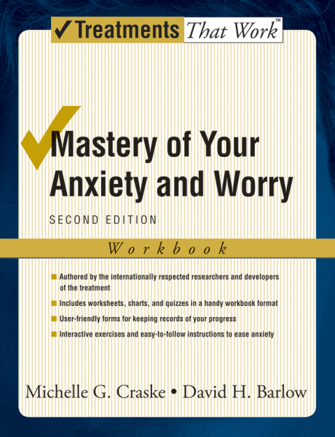 Cover image for book Mastery of Your Anxiety and Worry