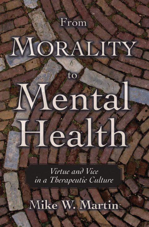Cover image for book From Morality to Mental Health