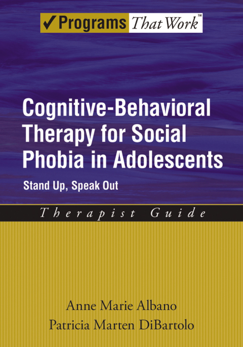 Cover image for book Cognitive-Behavioral Therapy for Social Phobia in Adolescents