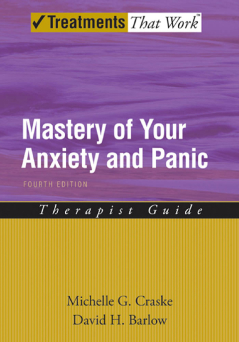 Cover image for book Mastery of Your Anxiety and Panic