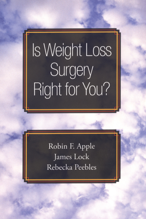 Cover image for book Is Weight Loss Surgery Right for You?