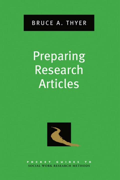 Cover image for book Preparing Research Articles