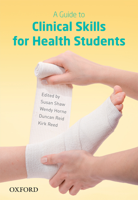 Cover image for book A Guide to Clinical Skills for Health Students