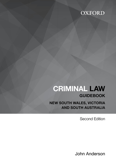 Cover image for book Criminal Law Guidebook