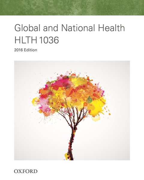 Cover image for book HLTH1036 Global and National Health 2016 Edition