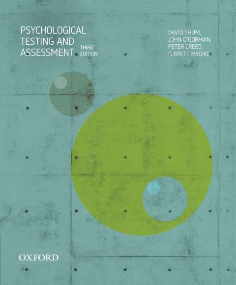 Cover image for book Psychological Testing and Assessment