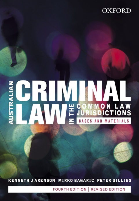 Cover image for book Australian Criminal Law in the Common Law Jurisdictions: Revised Edition