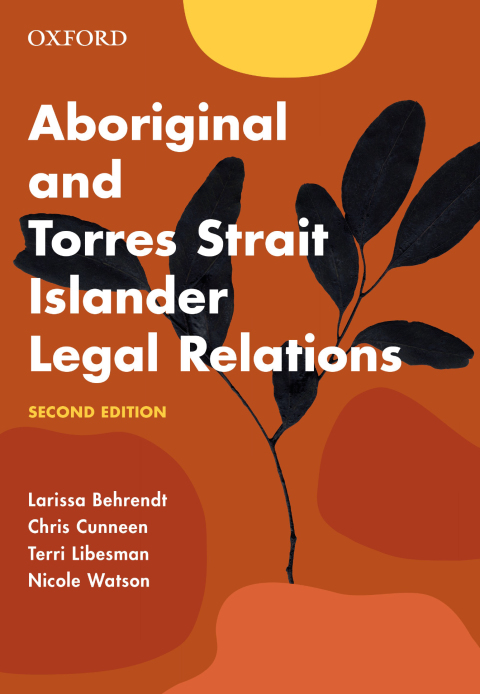 Cover image for book Aboriginal and Torres Strait Islander Legal Relations eBook Rental