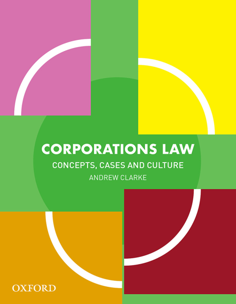 Cover image for book Corporations Law: Concepts, Cases and Culture