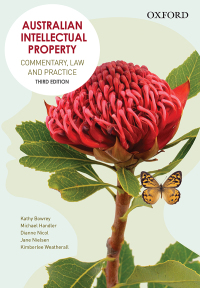 صورة الغلاف: Australian Intellectual Property 3rd edition 9780190326456