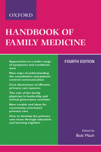 HANDBOOK OF FAMILY MEDICINE