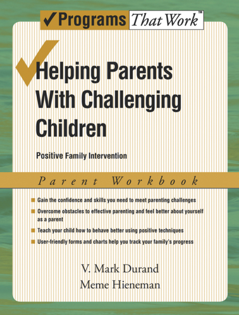 Cover image for book Helping Parents with Challenging Children Positive Family Intervention Parent Workbook