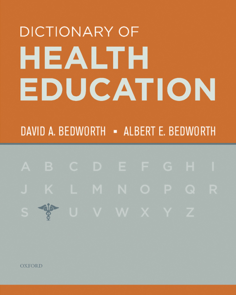 Cover image for book Dictionary of Health Education