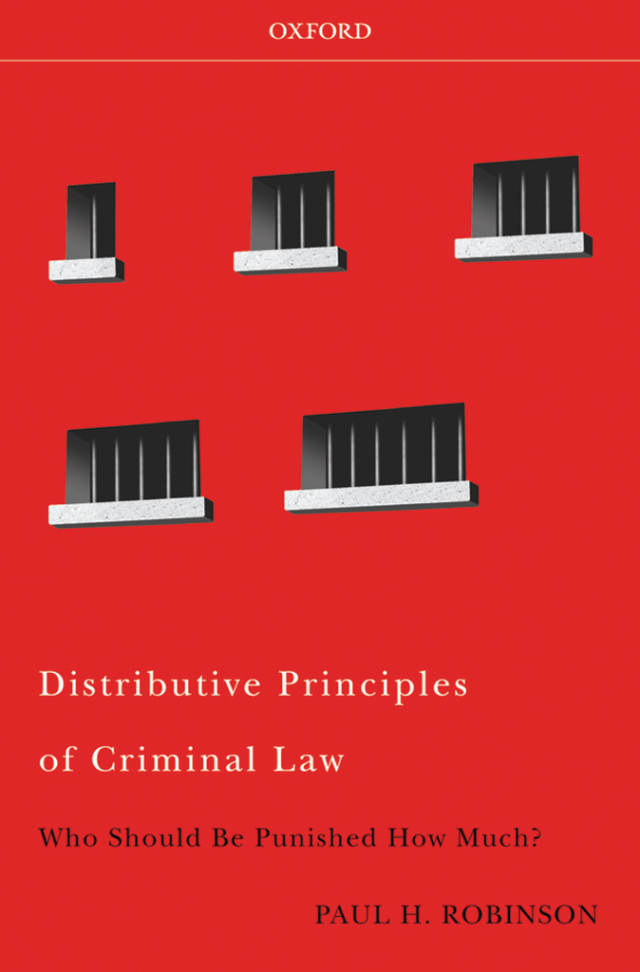 Distributive Principles of Criminal Law