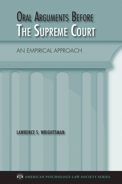 Cover image for book Oral Arguments Before the Supreme Court