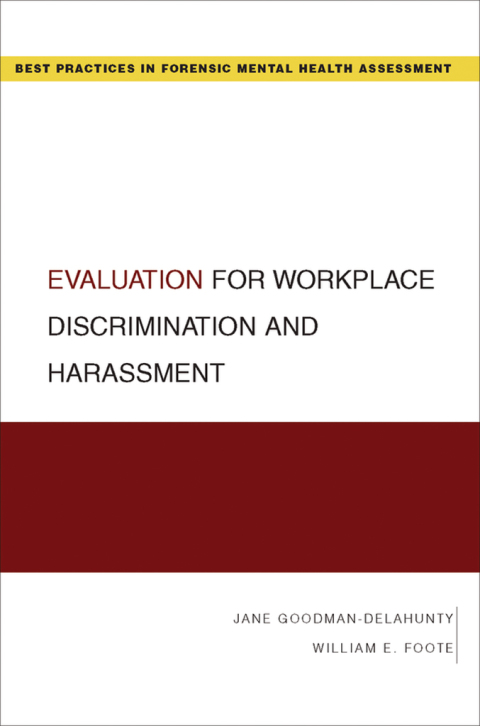 Cover image for book Evaluation for Workplace Discrimination and Harassment