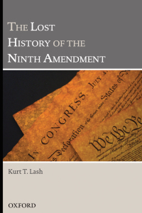 Cover image: The Lost History of the Ninth Amendment 9780195372618
