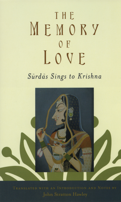 Cover image for book The Memory of Love