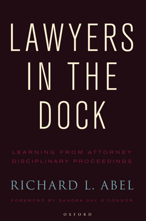Cover image for book Lawyers in the Dock