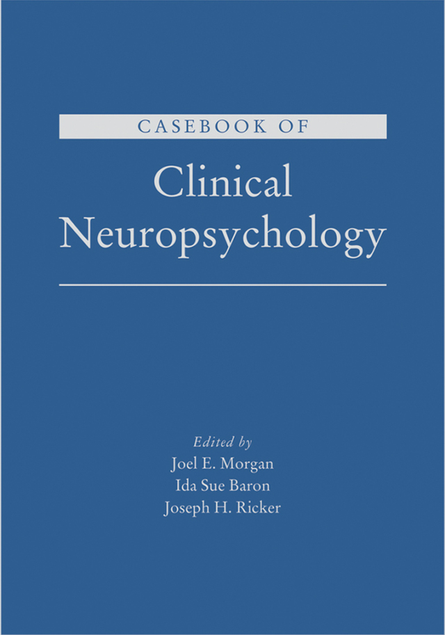 Casebook of Clinical Neuropsychology