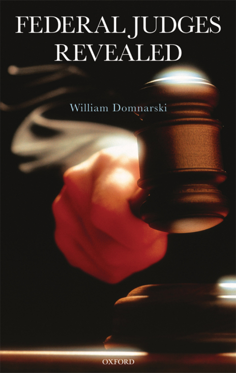 Cover image for book Federal Judges Revealed