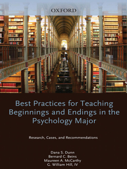 Cover image for book Best Practices for Teaching Beginnings and Endings in the Psychology Major