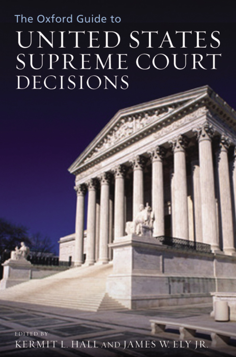 Cover image for book The Oxford Guide to United States Supreme Court Decisions