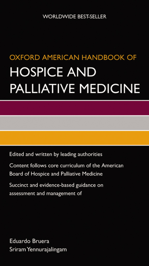 Cover image for book Oxford American Handbook of Hospice and Palliative Medicine